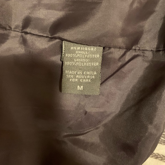 L2 Women's Grey and White Plaid Jacket Size Medium - Picture 5 of 5